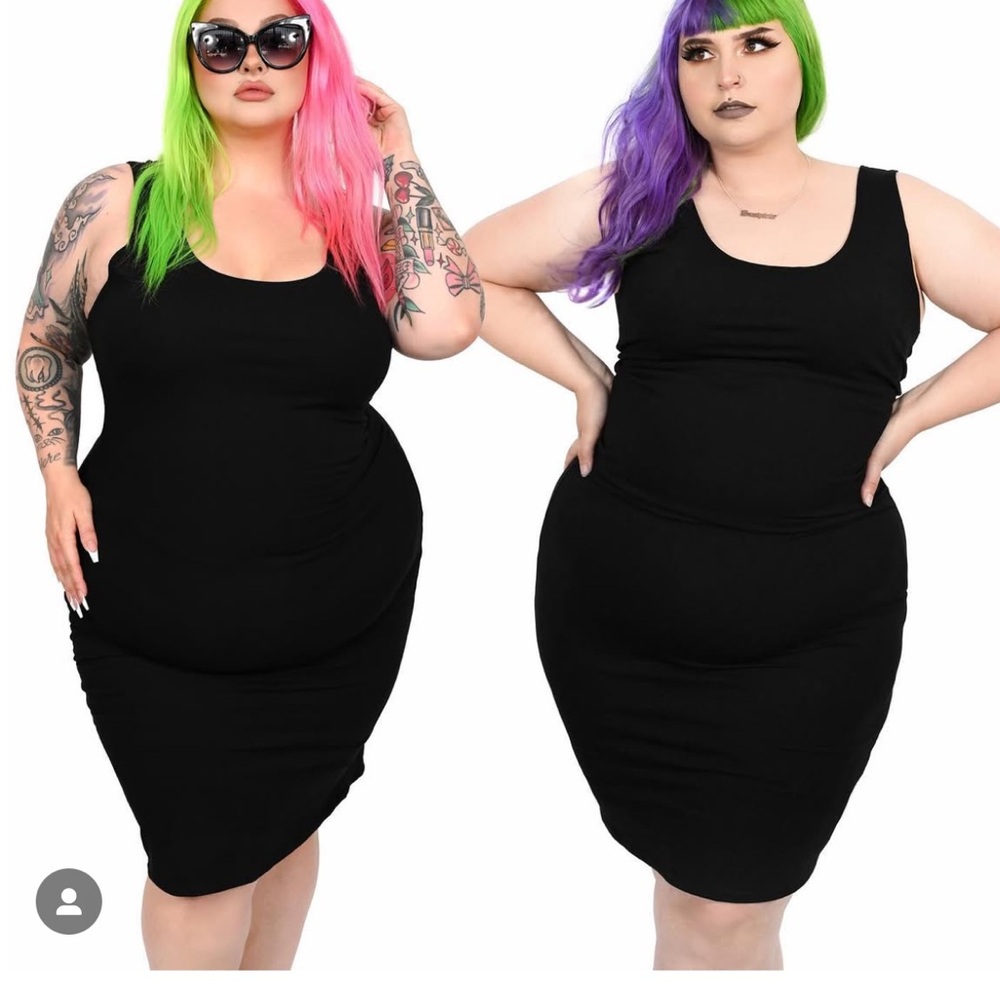 Foxblood Posh 2.0 bodycon double layered